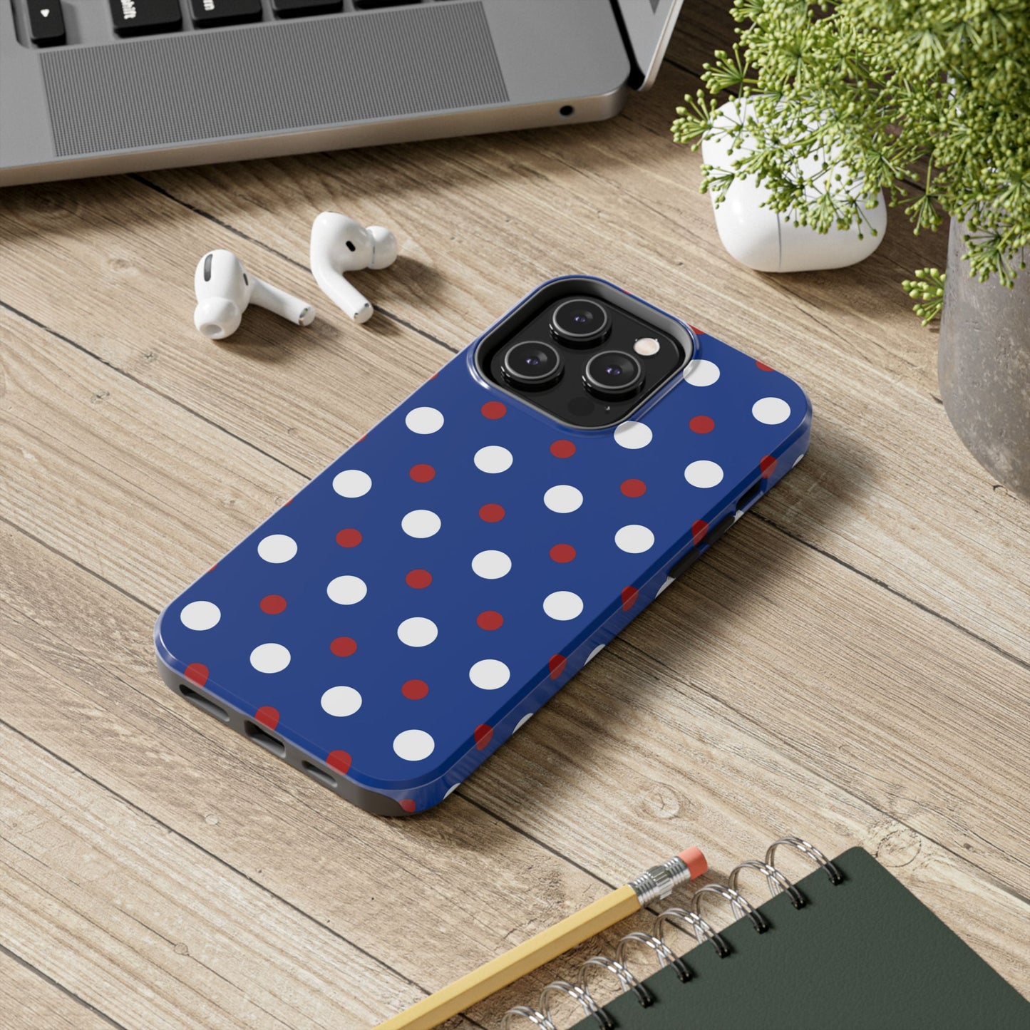 Patriotic Polka Dots – iPhone Case