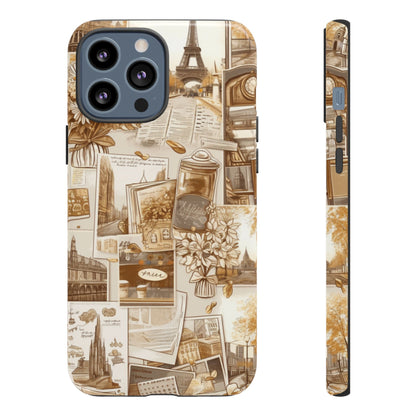 Vintage Collage Case | Travel Inspiration Design