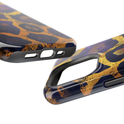 Regal Amethyst Leopard iPhone Case