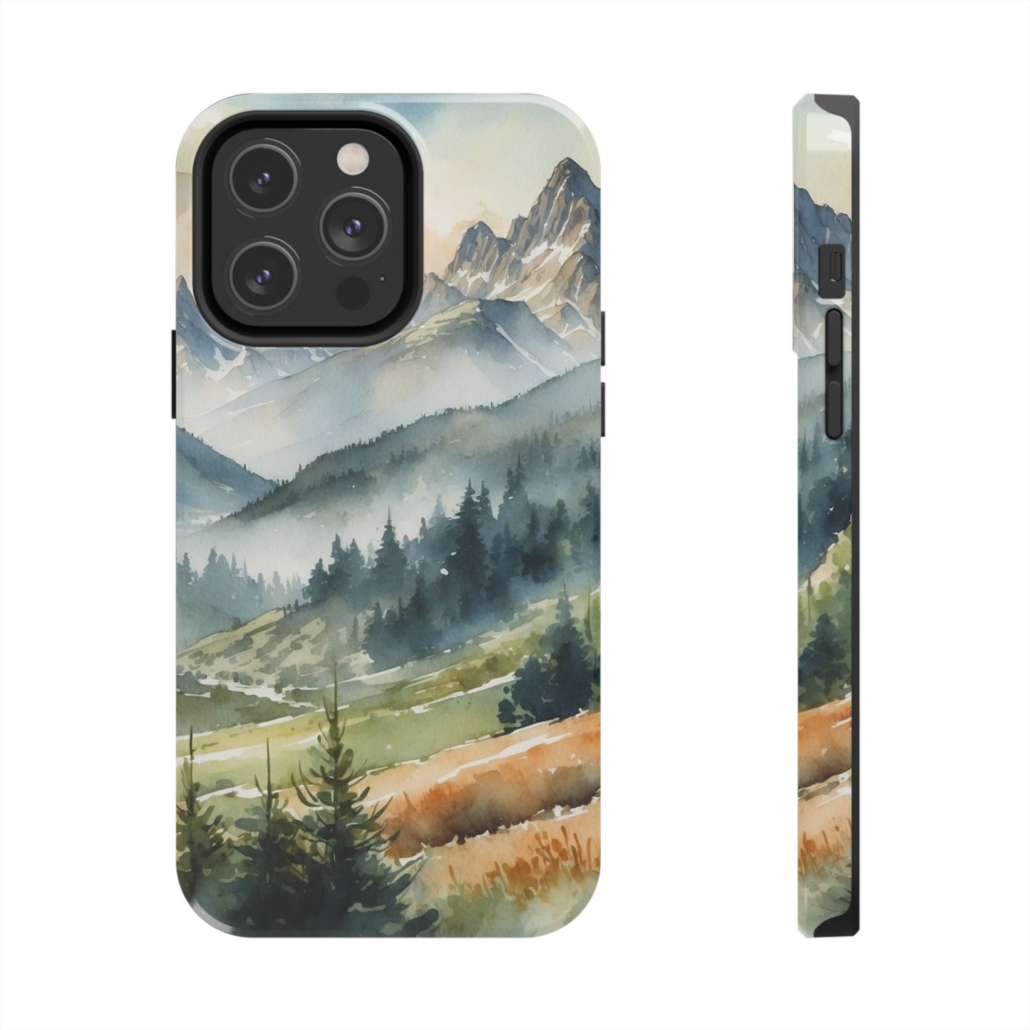 Serene Alpine Forest - iPhone Case