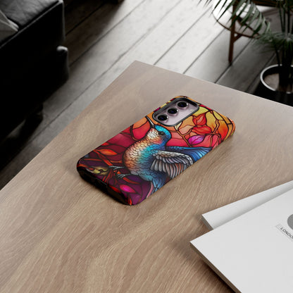 Radiant Multicolor Bird Artwork - Samsung Galaxy Case