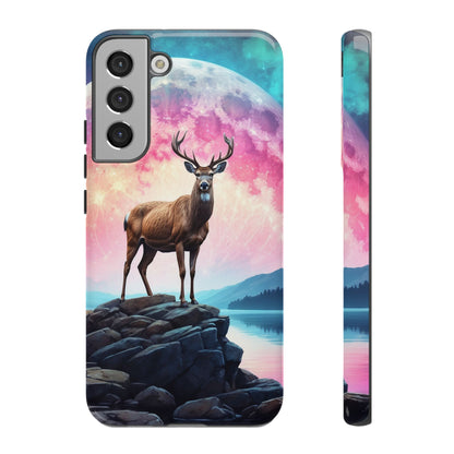 Stag in Moonlit Glow Samsung Galaxy Case