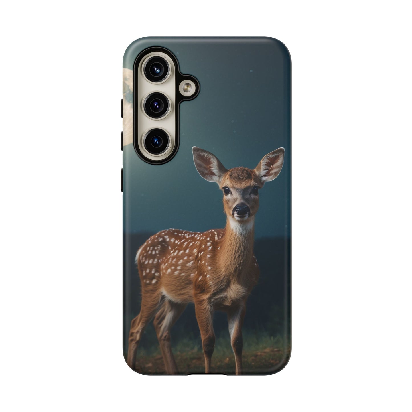 Samsung Galaxy Case – Mystic Fawn Under the Moonlit Sky