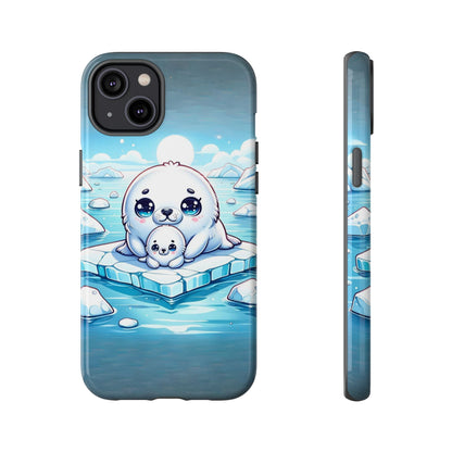 Arctic Embrace Seal iPhone Case