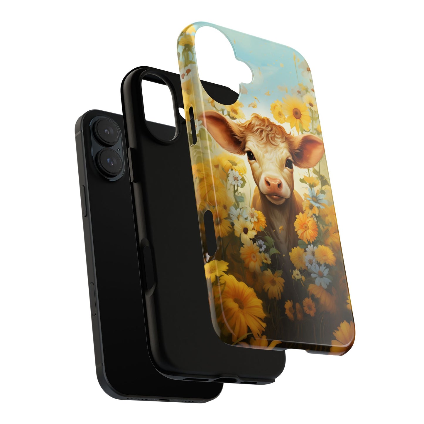 Baby Cow Phone Case - Perfect Gift!