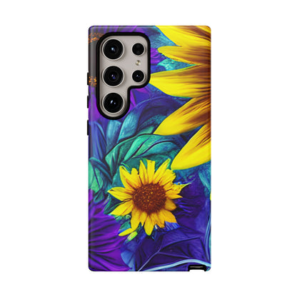 Purple & Gold Sunflower Dream - Samsung Galaxy Series Case