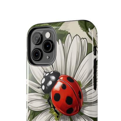 Ladybug & Daisy Garden Charm - iPhone Series Case