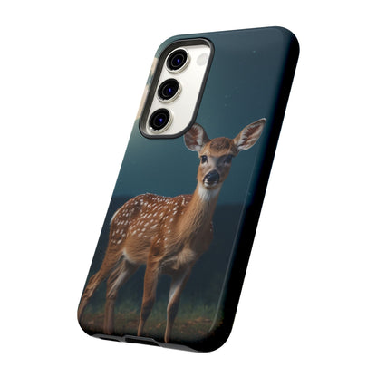 Samsung Galaxy Case – Mystic Fawn Under the Moonlit Sky