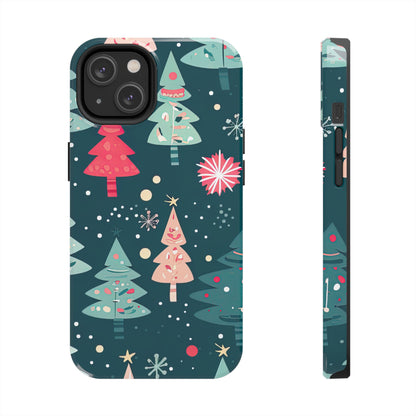 Whimsical Christmas Trees - iPhone Series Case