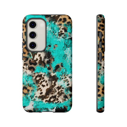 Aqua Splash Leopard - Samsung Galaxy Series Case