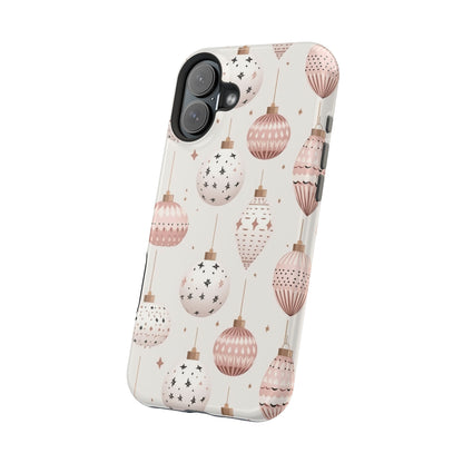 Blush Pink Holiday Ornaments - MagSafe iPhone Series Case