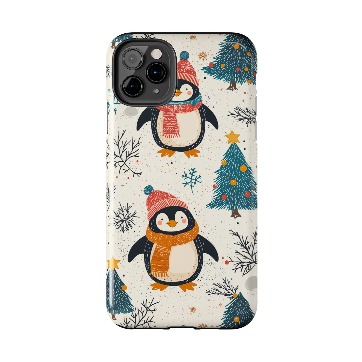 Penguin Wonderland – Snowy Christmas Cheer iPhone Case