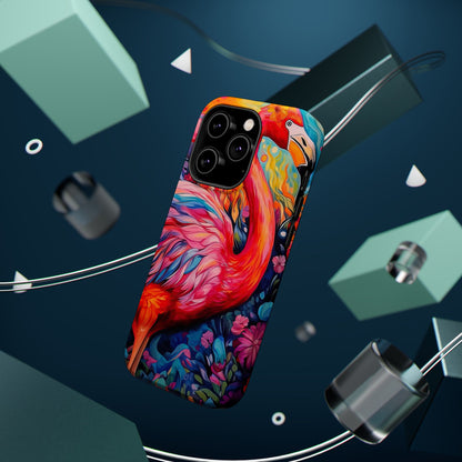 Flamingo Fiesta – Vibrant Flamingo MagSafe iPhone Cases