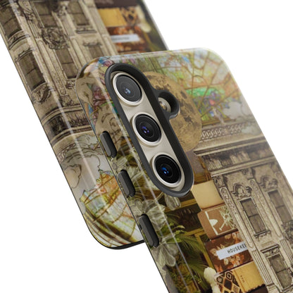 Whimsical Road Trip Collage Samsung Galaxy Case – Dual - Layer Protection with Vintage Art and Adventure Design - BOGO Cases