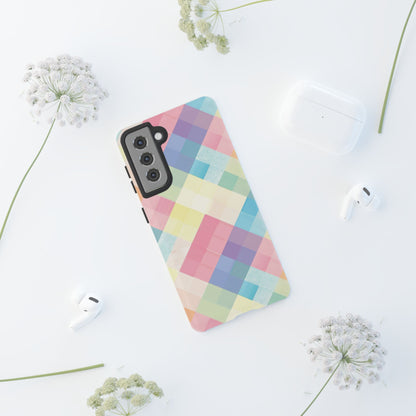 Spring Sonata Pastel Plaid Case