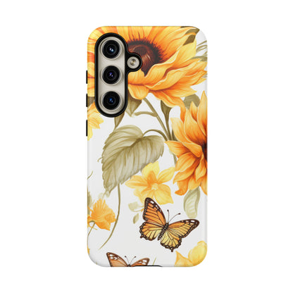 Sunflower & Butterfly Bliss - Samsung Galaxy  Series Case