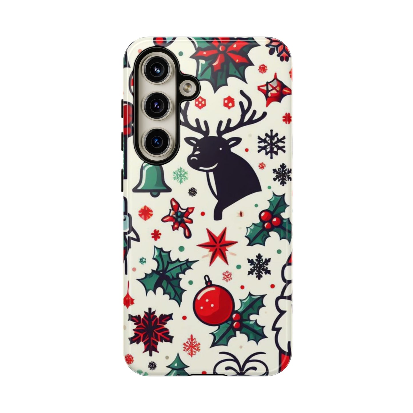 Cartoon Christmas Cheer – Samsung Galaxy Case