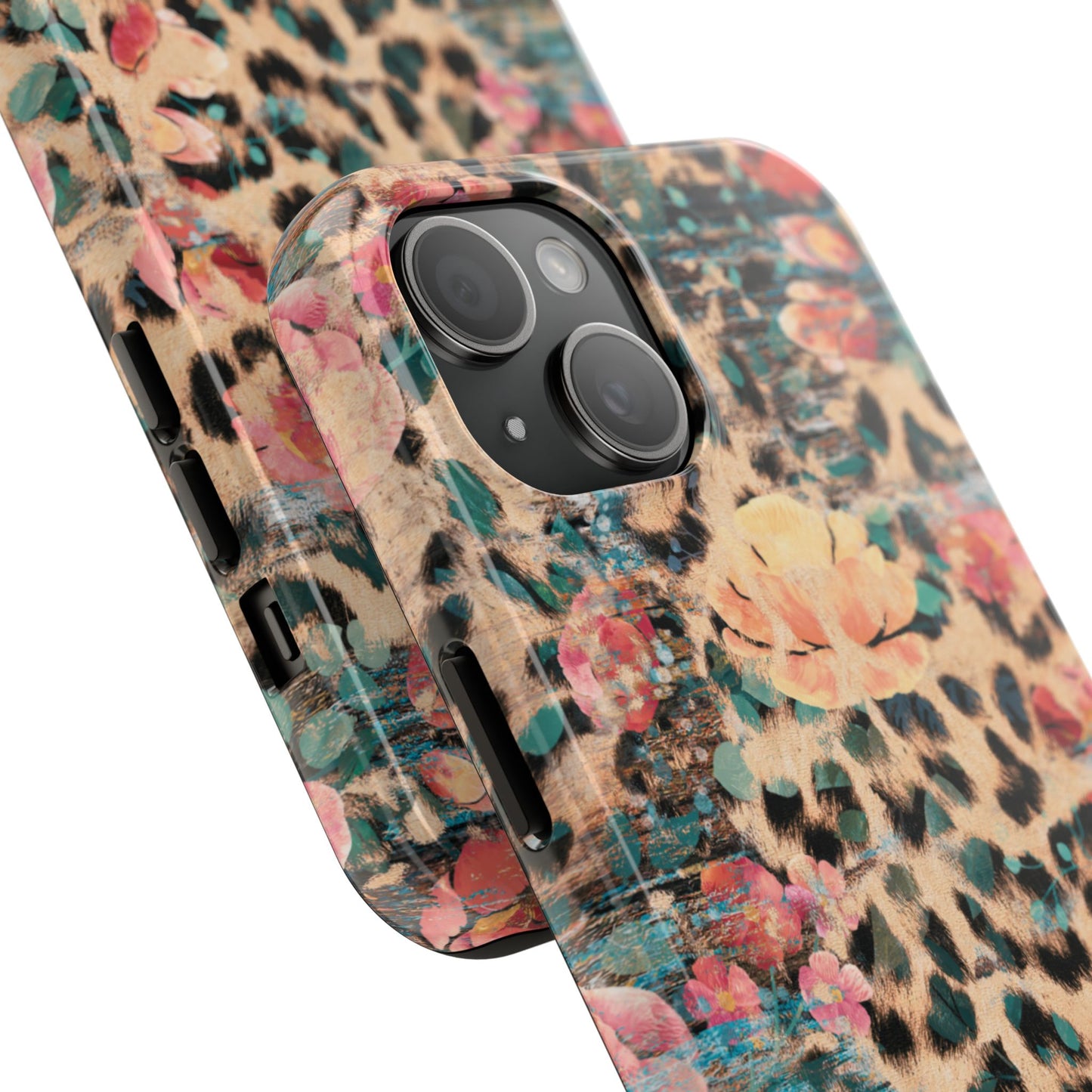 Rustic Floral Leopard - iPhone Series Case