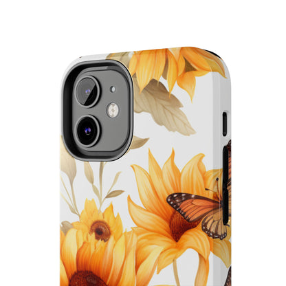 Sunflower & Monarch Garden - iPhone Series Case