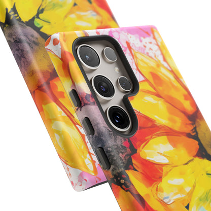 Bold Watercolor Sunflowers - Samsung Galaxy Series Case