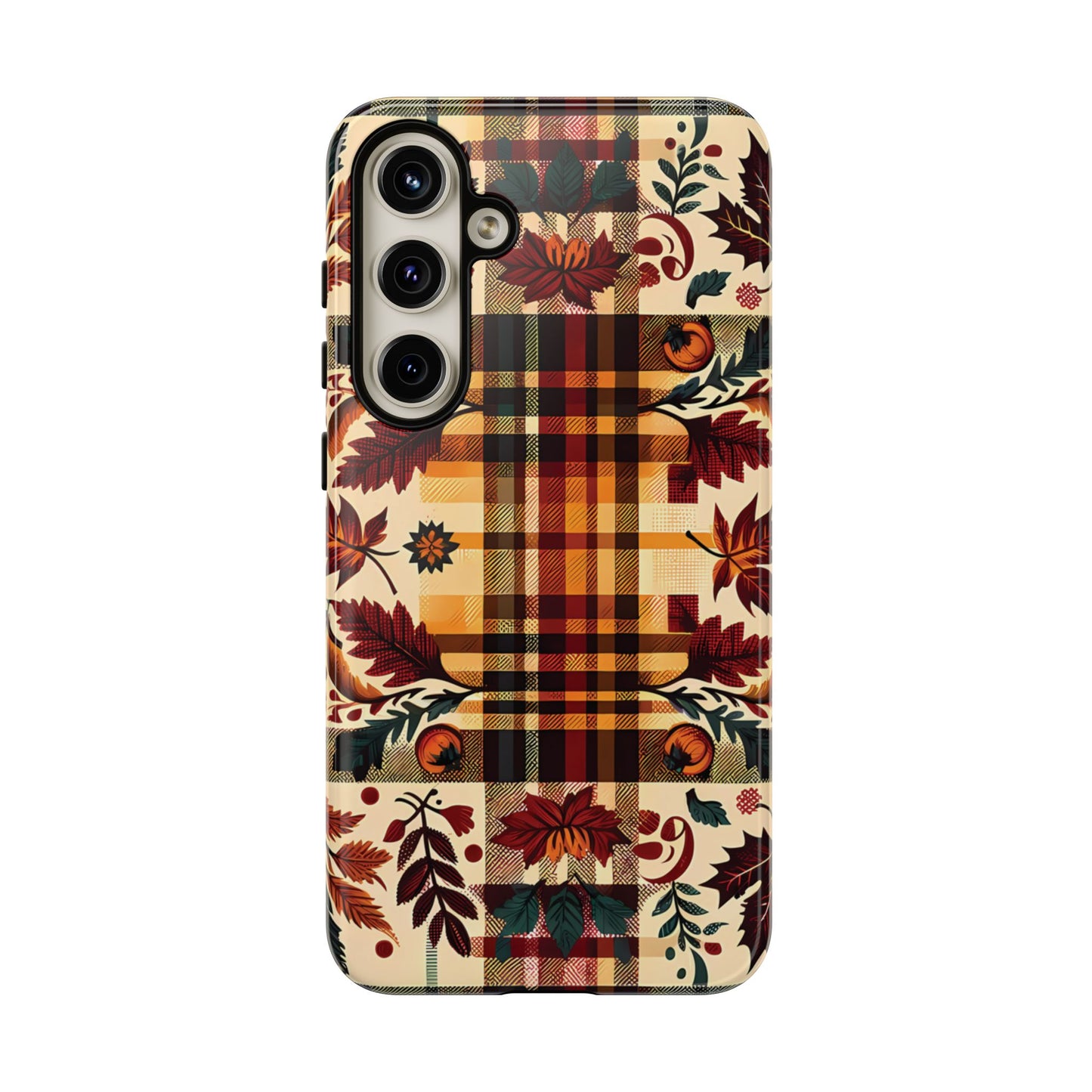 Cute Autumn Harmony Plaid Phone Case! - BOGO Cases