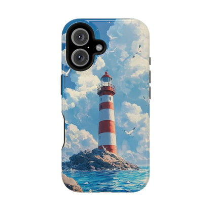 Iphone Case - Majestic Lighthouse Scene Design