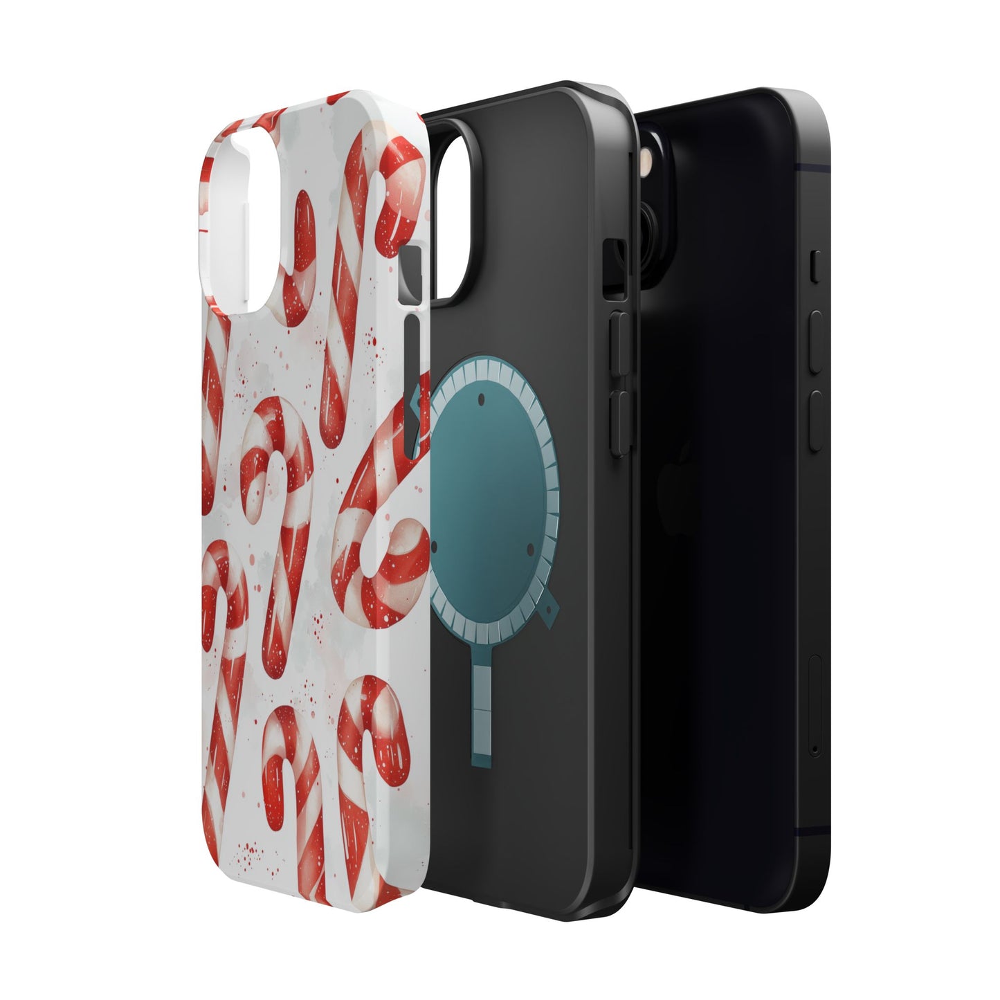 Festive Candy Cane Delight - MagSafe iPhone Series Case