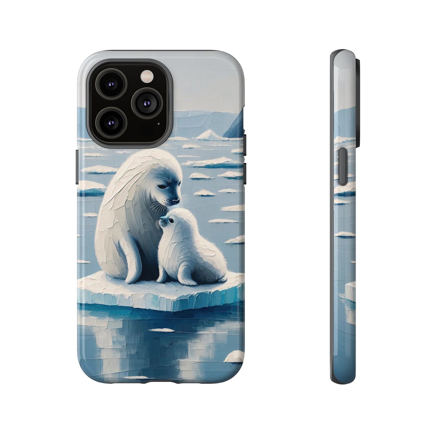 Arctic Serenity Seal iPhone Case