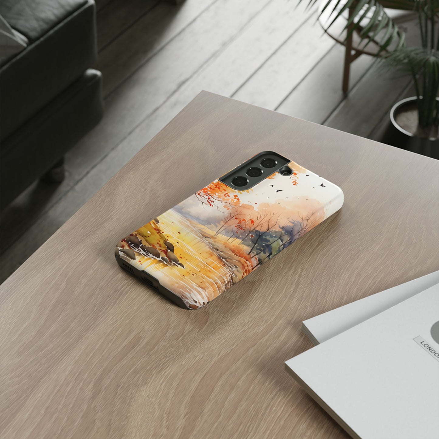 Autumn River Serenity – Samsung Galaxy Case