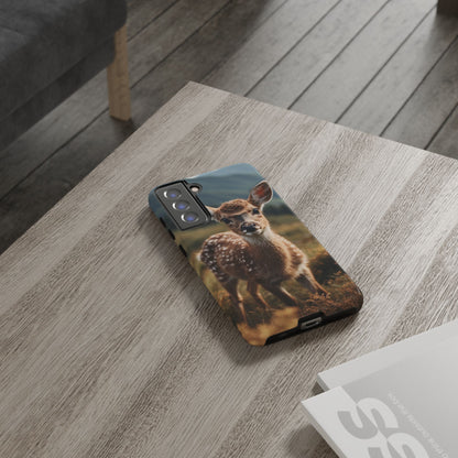 Gentle Fawn in Mountain Meadows Samsung Galaxy Case