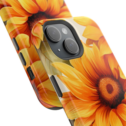 Classic Sunflower Bloom - MagSafe iPhone Series Case