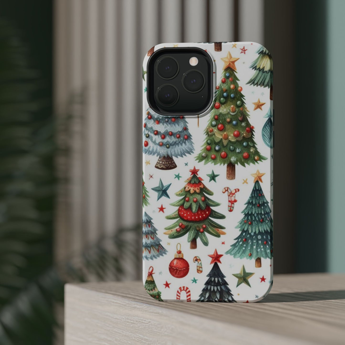 Festive Tree Wonderland – MagSafe iPhone Case