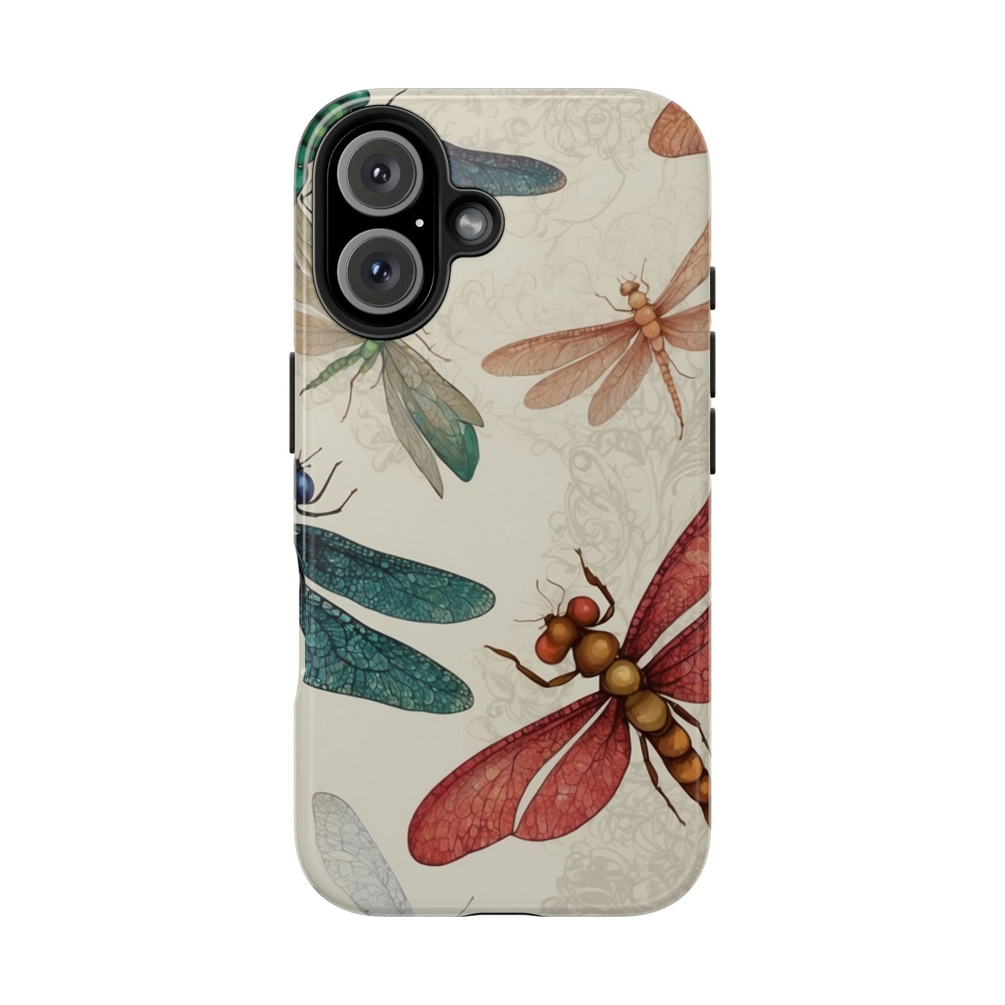 Vintage Dragonfly Garden – iPhone Series Case