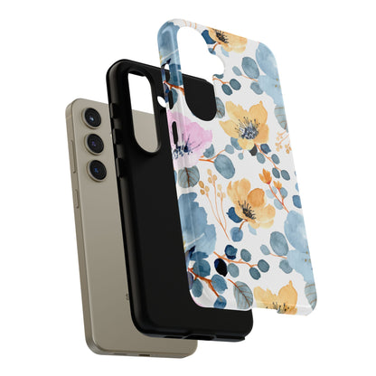 Spring Radiance – Samsung Galaxy Case with Bold Watercolor Florals