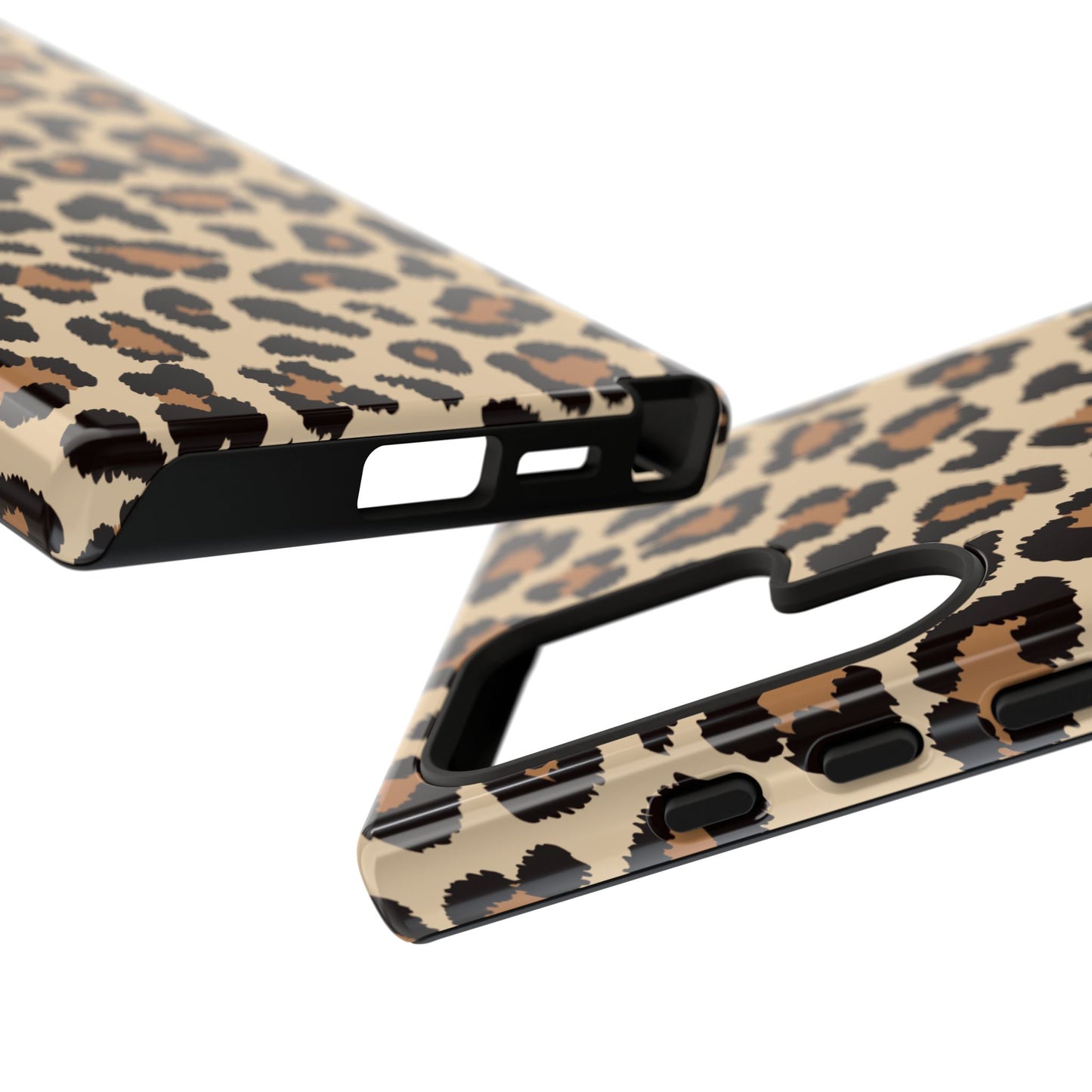 Wild Leopard Print Tough Samsung Galaxy Case – Bold Animal Pattern Design with Dual - Layer Protection - BOGO Cases