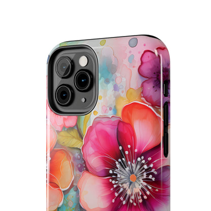 Vibrant Watercolor Floral Garden - iPhone Series Case