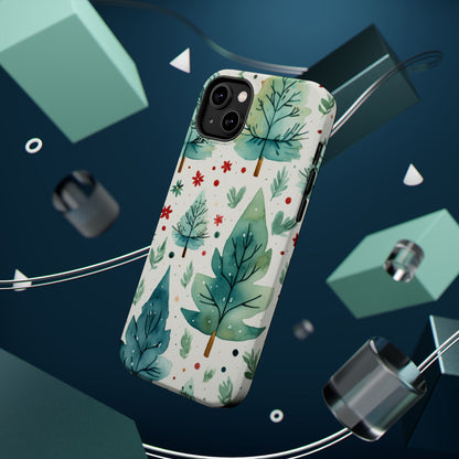 Watercolor Winter Forest - MagSafe iPhone Series Case