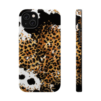 Bold Leopard Ink Splash - MagSafe iPhone Series Case