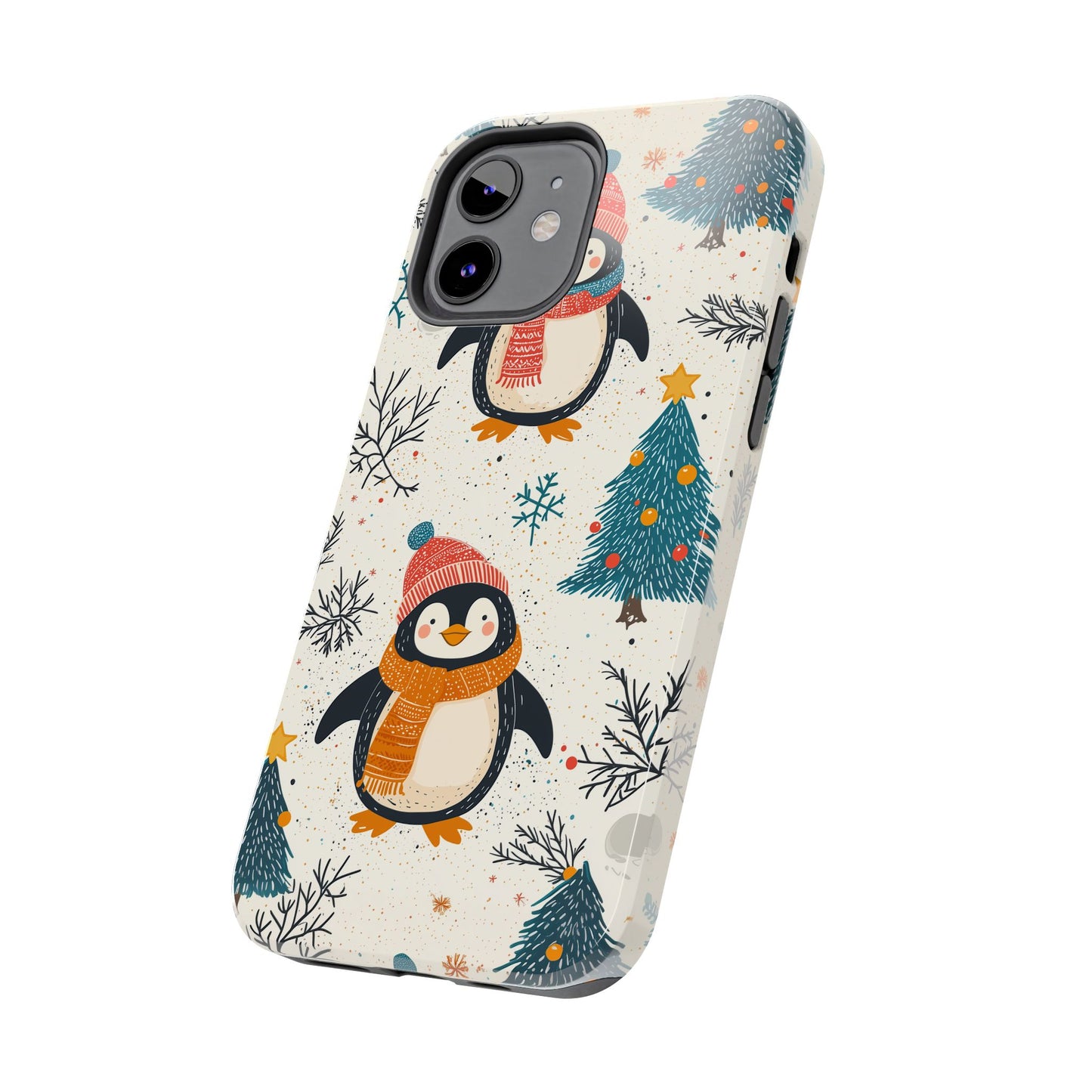 Penguin Wonderland – Snowy Christmas Cheer iPhone Case