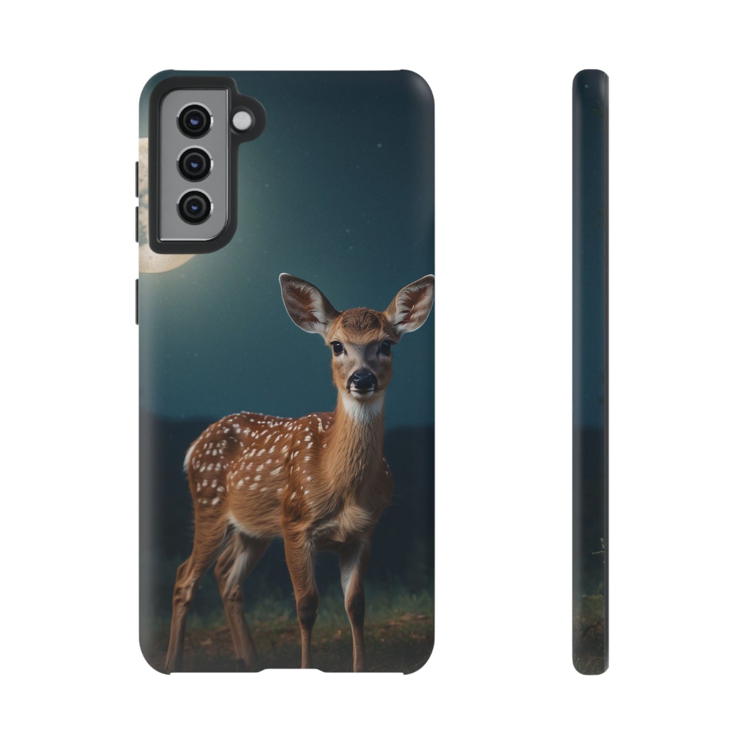 Samsung Galaxy Case – Mystic Fawn Under the Moonlit Sky