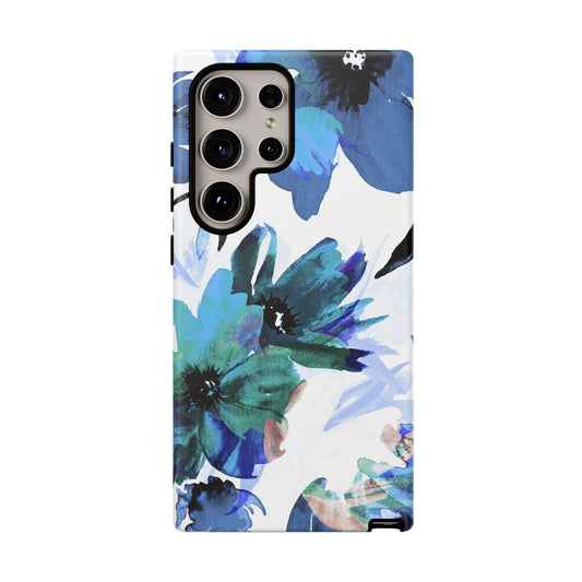 Samsung Galaxy Case – Serene Blue Blossom