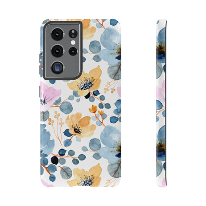 Spring Radiance – Samsung Galaxy Case with Bold Watercolor Florals