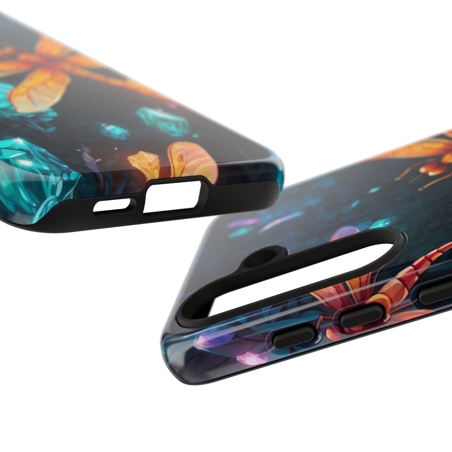 Mystical Dragonflies & Crystals – Samsung Galaxy Series Case