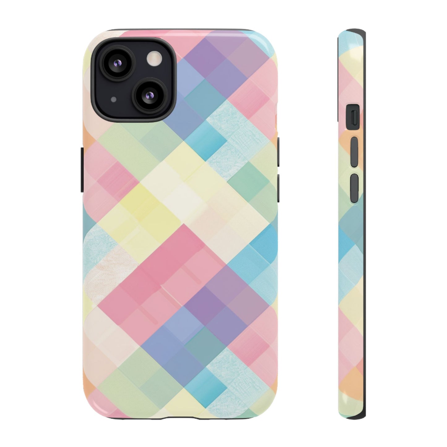 Spring Sonata Pastel Plaid Case