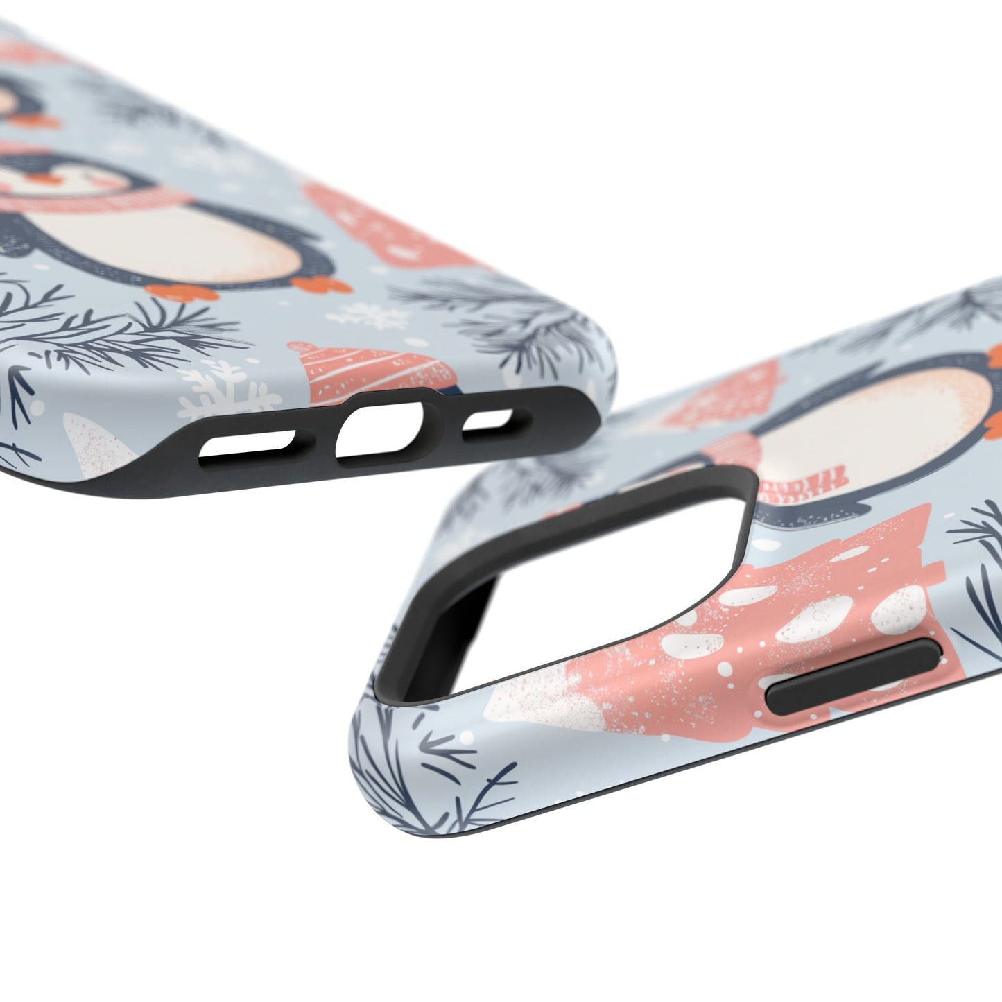 Penguin in Winter Wonderland MagSafe iPhone Case