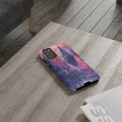 Sunset Snow Forest - Samsung Galaxy Series Case