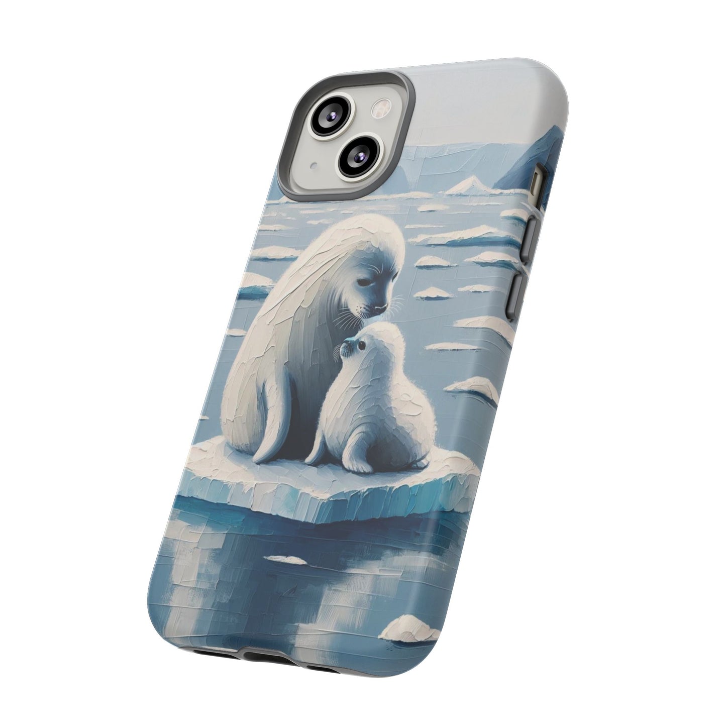 Arctic Serenity Seal iPhone Case