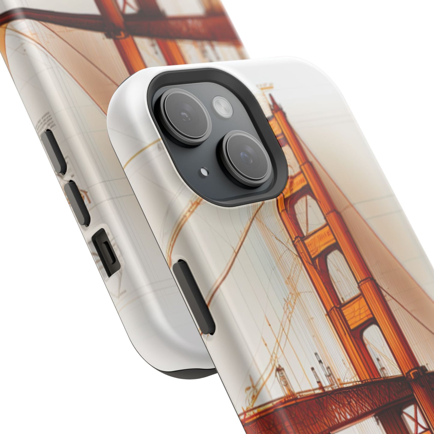 Golden Gate Bridge MagSafe iPhone Case - San Francisco Landmark