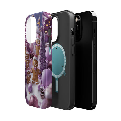 Pink Frosted Gingerbread Forest - MagSafe iPhone Series Case