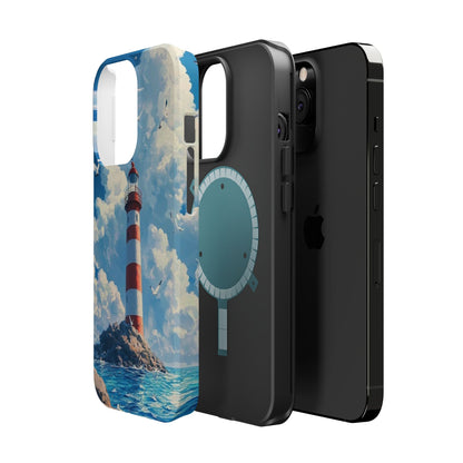 Iphone Case - Majestic Lighthouse Scene Design